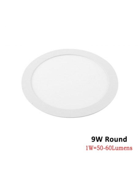 Round concealed panel light high luminous efficiency lamp bead wide pressure